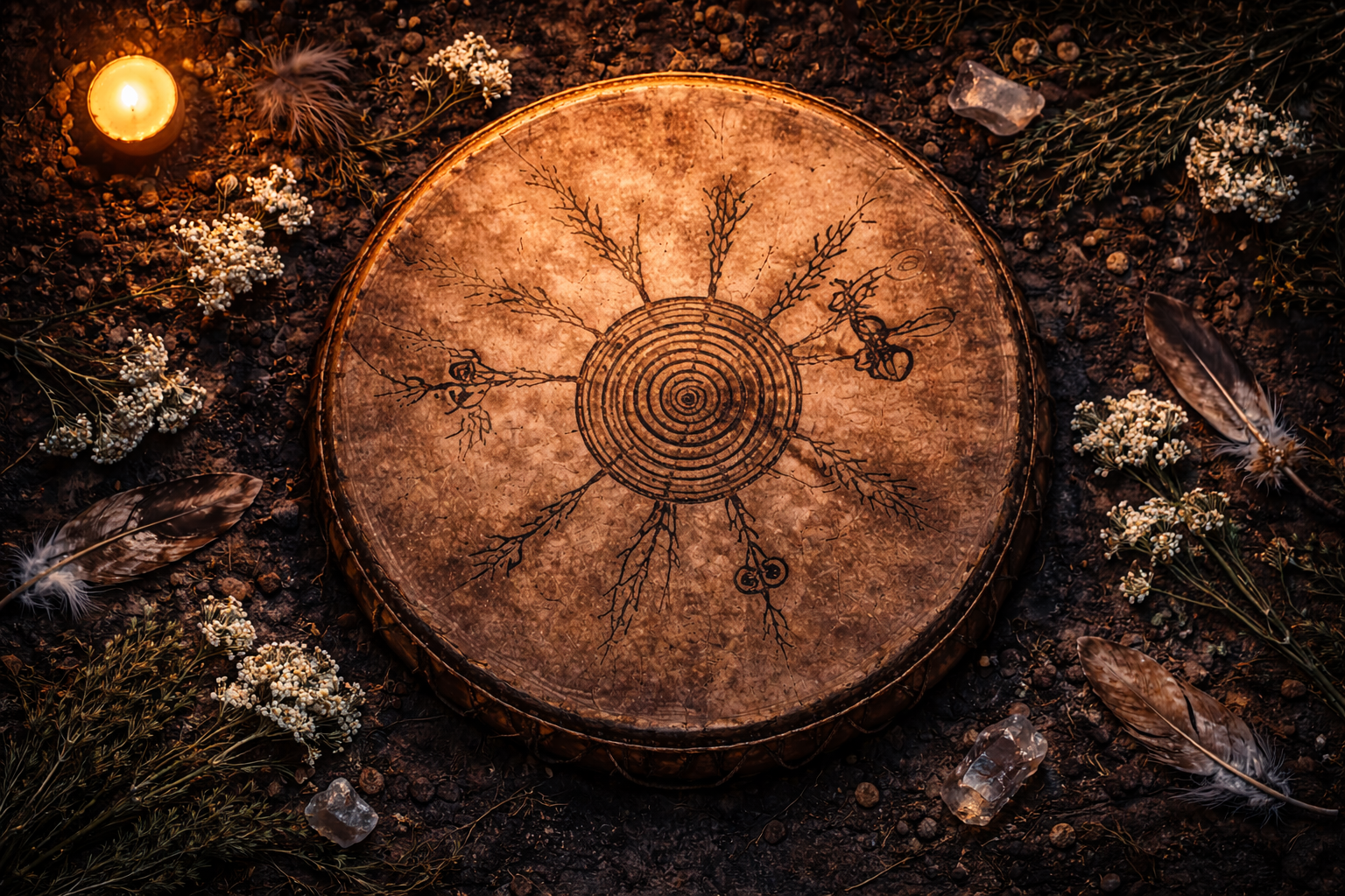 Shamanic drum